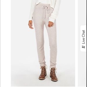 Express Marled Chenille leggings